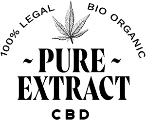 Logo pure extrtact cbd